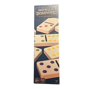 Double-6 Dominoes 28 Color Dots 6054973 New